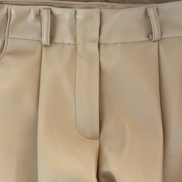 Faux leather shorts- barely worn! - Picture 6 of 6